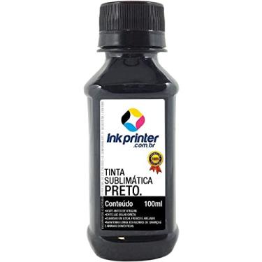 Imagem de Tinta Sublimática Inkprinter Preta Para Sublimação (100ml)
