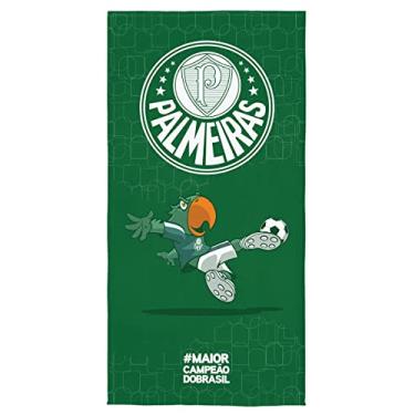 Imagem de Toalha de Praia Palmeiras Verdão Oficial Lepper, Verde
