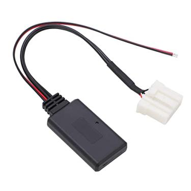 Imagem de Adaptador de cabo Bluetooth AUX, fácil operação Módulo receptor AUX Bluetooth Transmissão suave Suporte WMA Som claro para carro