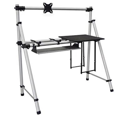 Imagem de Rack Titanium Home Studio RH-110 Profissional Djs Para Controlador e Mixer + Suporte No...