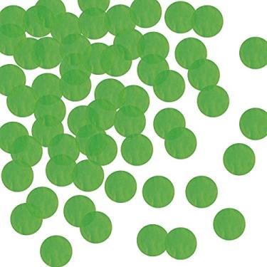 Imagem de Beistle Round Tissue Paper Confetti Circles for Birthday Party Wedding Baby Shower Table Decoration, 8.8 Ounces, Green