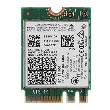 Imagem de Adaptador de rede AC 7265, placa de rede Wi-Fi Bluetooth de banda dupla 2,4G/5 GHz com interface NGFF M2, 802.11 a/b/g/n/ac