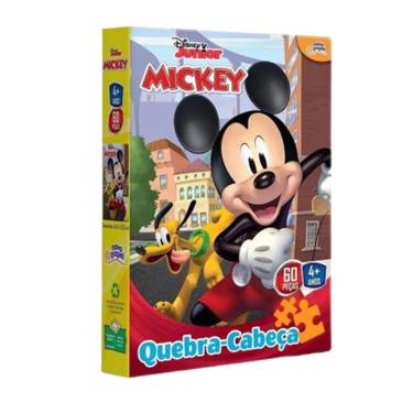 Imagem de Quebra Cabeça Disney Júnior Mickey 60 Peças Toyster