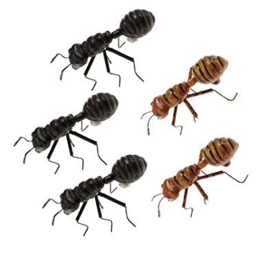 Imagem de Baoblaze 5pcs Simulação Modelo De Inseto Artificial - Formiga