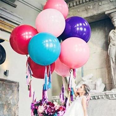 Imagem de Bexigão Aniversário Balão Big Tamanho 25 1un Cores Variadas