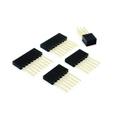 Imagem de Treedix Stacking Headers Pins Kit Compatible with Arduino Raspberry Pi Stackable Headers Female Single Row