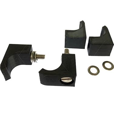 Imagem de HUAYUWA Kits de conectores de fivela de montagem de pedal para acessórios de fixação de assento de brinquedo compatíveis com pedais Thrustmaster T3PA e Logitech G27 G29