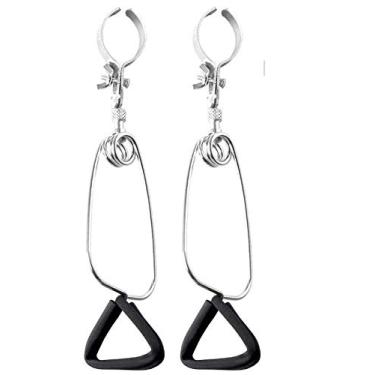 Imagem de Pacote com 2 suportes de lâmpada ajustáveis para lâmpadas de calor de répteis, suporte de lâmpada flexível para cúpula de réptil, para emissor de calor de cerâmica, lâmpada de calor infravermelho para tartaruga, cobra, (luminária de réptil)