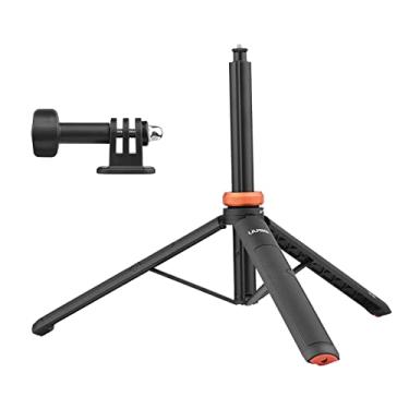 Imagem de Qudai TP-03 Câmera Esportiva Selfie Stick Tripé Suporte máx. Comprimento 122 cm com parafuso de 1/4 de polegada para smartphone câmera de ação vlog transmissão ao vivo gravação de vídeo selfie BD