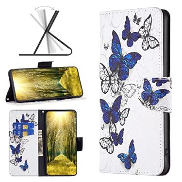 Imagem de Capas de telefone estampadas de luxo Samsung Galaxy A54 5G capa de couro bonito slots para cartão de visita clipe de carteira à prova de choque capa de telefone Samsung A54 5G capas (1, Samsung A54 5G)