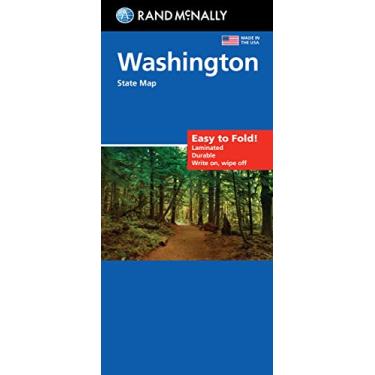 Imagem de Rand McNally Easy to Fold: Washington State Laminated Map