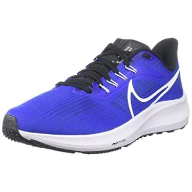 Imagem de Nike Tênis masculino Air Zoom Pegasus 39, Racer azul, branco, preto, antracite, 42