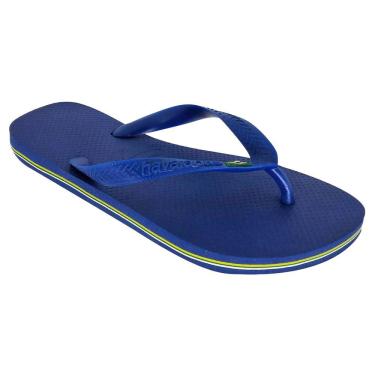 Imagem de Chinelo Dedo Unissex Casual Clássico Borracha Havaianas Brasil FC
