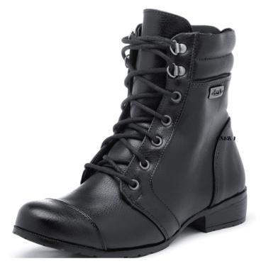 bota coturno feminina menor preço