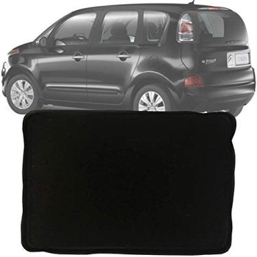 Imagem de Tapete Bandeja Universal Série 2 Porta Malas Com Borda Elevada de 3,5cm Compatível com C3 Picasso 2010 11 12 13 14