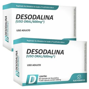 Kit Desodalina - (60 Caps) - Sanibras + Morosil Com Verisol (60 Caps) -  Bionutri - ULTRAFIT
