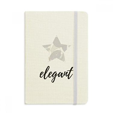 Imagem de Caderno de plantas de desenho de cor clara oficial de tecido rígido diário clássico