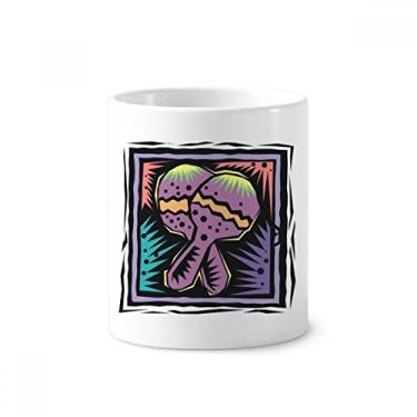 Imagem de Suporte de caneta com elemento cultivo do México para gravação, escova de dentes, caneca, suporte de cerâmica, suporte para lápis