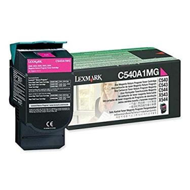 Imagem de Lexmark Cartucho de toner C540A1MG C540 C543 C544 C546 C548 (Magenta) em embalagem de varejo