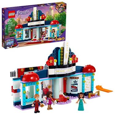 Imagem de Kit de montar LEGO Friends Heartlake City Movie Theater 41448; ótimo presente de aniversário para crianças que amam filmes, novo 2021 (451 peças)