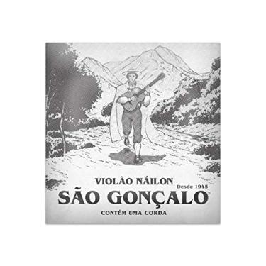 Imagem de Corda 4A Re Nylon Cristal Enc/Fio Prata P/Violao Sao Goncalo