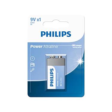 Imagem de Bateria Power Alkaline da Philips 9V com 1 unidade - 6LR61P1B/59