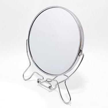 Imagem de Espelho Para Maquiagem Dupla Face Aumento 7 Polegadas Mulher Beleza