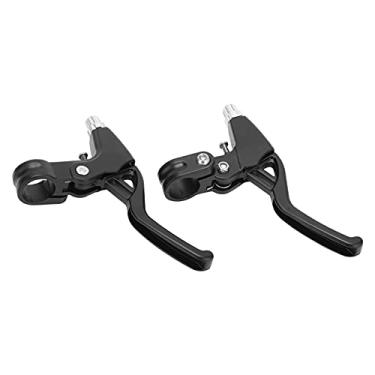 Imagem de Alavanca de Freio de Bicicleta, Liga de Alumínio Dobrável, Mountain Bike, Mudança de Velocidade, Manutenção de Reparo, Preto
