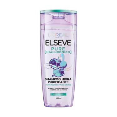 Imagem de Shampoo Hidra Purificante 200ml Elseve Pure Hialurônico