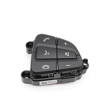 Imagem de TTOILS Botões do interruptor de controle do volante multifuncional do carro Chave do telefone, para Mercedes BENZ AB GLS GLE Classe W166 W156 W246