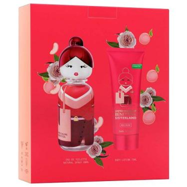 Imagem de Benetton Sisterland Red Rose Edt Kit - Perfume Feminino + Body Lotion