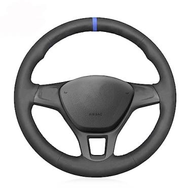 Imagem de Car Steering Wheel Cover Cobertura de volante de carro de camurça macia para VW Amarok T6 California Caravelle Kombi Multivan Transporter 2015-2021