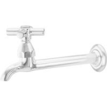 Imagem de Torneira Parede Arejador Longa Pia Tanque C33 Metal