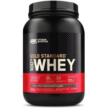 Imagem de Whey Protein 100% Gold Standard Chocolate Optimum Nutrition 900G