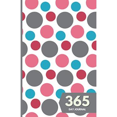 Imagem de 365 Day Journal: Unlined and Undated Daily Diary - 5.5in x 8.5in | Colorful Circles Pattern Cover: A whole year of daily journal ideal gift for friends and family