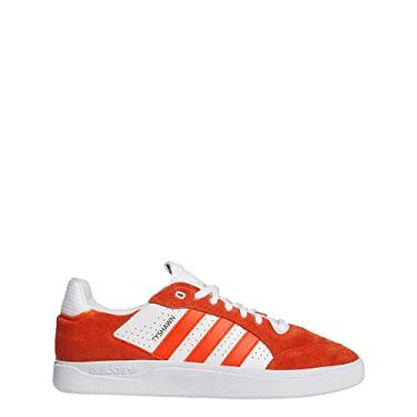 Imagem de adidas Tyshawn Tênis masculino, Laranja universitário/laranja universitário/, 40
