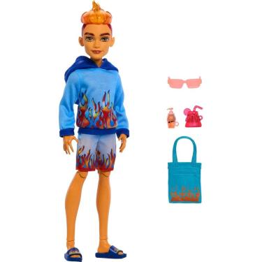 Imagem de Hrp69 Monster High Ilha Do Terror Heath Burns Articulavel