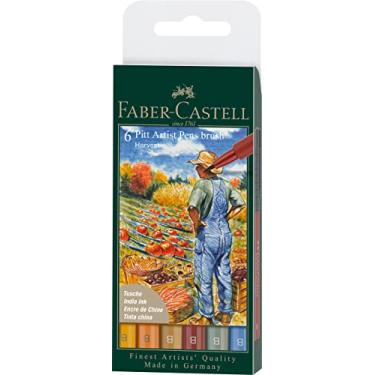 Imagem de ESTOJO COM 6 CANETAS ARTÍSTICAS PITT COLOUR HARVEST