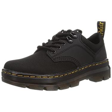 Imagem de Dr. Martens Sapato Oxford unissex adulto 5 Tie Shoe, Preto extra resistente 50/50 e preto Ajax, 12 Women/11 Men