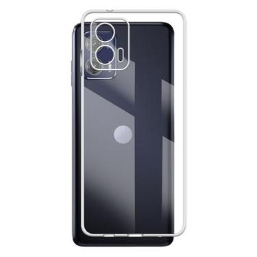 Imagem de Capa Capinha Case Space + Película De CERAMICA Compatível Moto G73 XT2