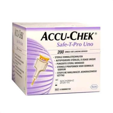 Imagem de Lancetas Accu-Chek Safe-T-Pro Uno C/200