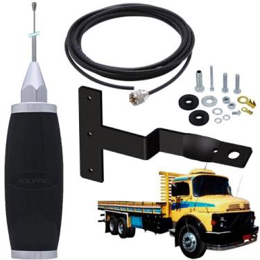Imagem de Antena Móvel Marinox Px Caminhao Radio Amador 2,70mts B-2003p Suporte 