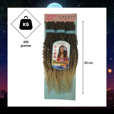 Imagem de Aplique Cabelo 3x Boho Passion 55cm 300g Crochet Braid