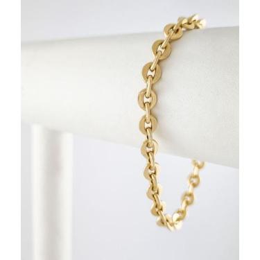 Imagem de Pulseira Feminina Bailarina 6.0 18 Cm Ouro 18k Certificado G - JOIE JO
