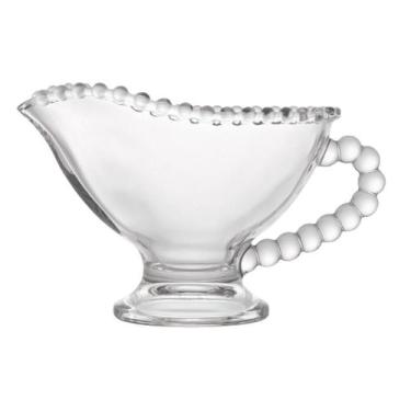 Imagem de Porta Molhos De Cristal Pearl Bolinhas Para Servir Com 140ml Delicado 
