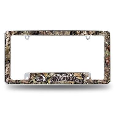 Imagem de Rico Industries NHL Colorado Avalanche Mossy Oak 30,48 cm x 15,24 cm Moldura de placa automotiva para carro/caminhão/SUV