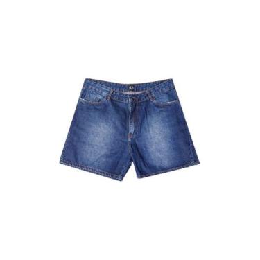 Imagem de Short Jeans feminino jovem e adulto - VISTA LB, 44