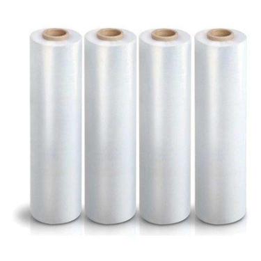 Imagem de Kit C/ 4 Filme Stretch Padrão 2,5kgs 50cm - Deki Móveis Clínicos