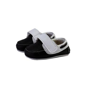 Imagem de Sapatinho Batizado Bebe Infantil Menino Mocassim 14 ao 20 - Seven Bras