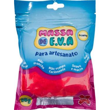 Imagem de Massa De Eva Vermelho 50G Make+